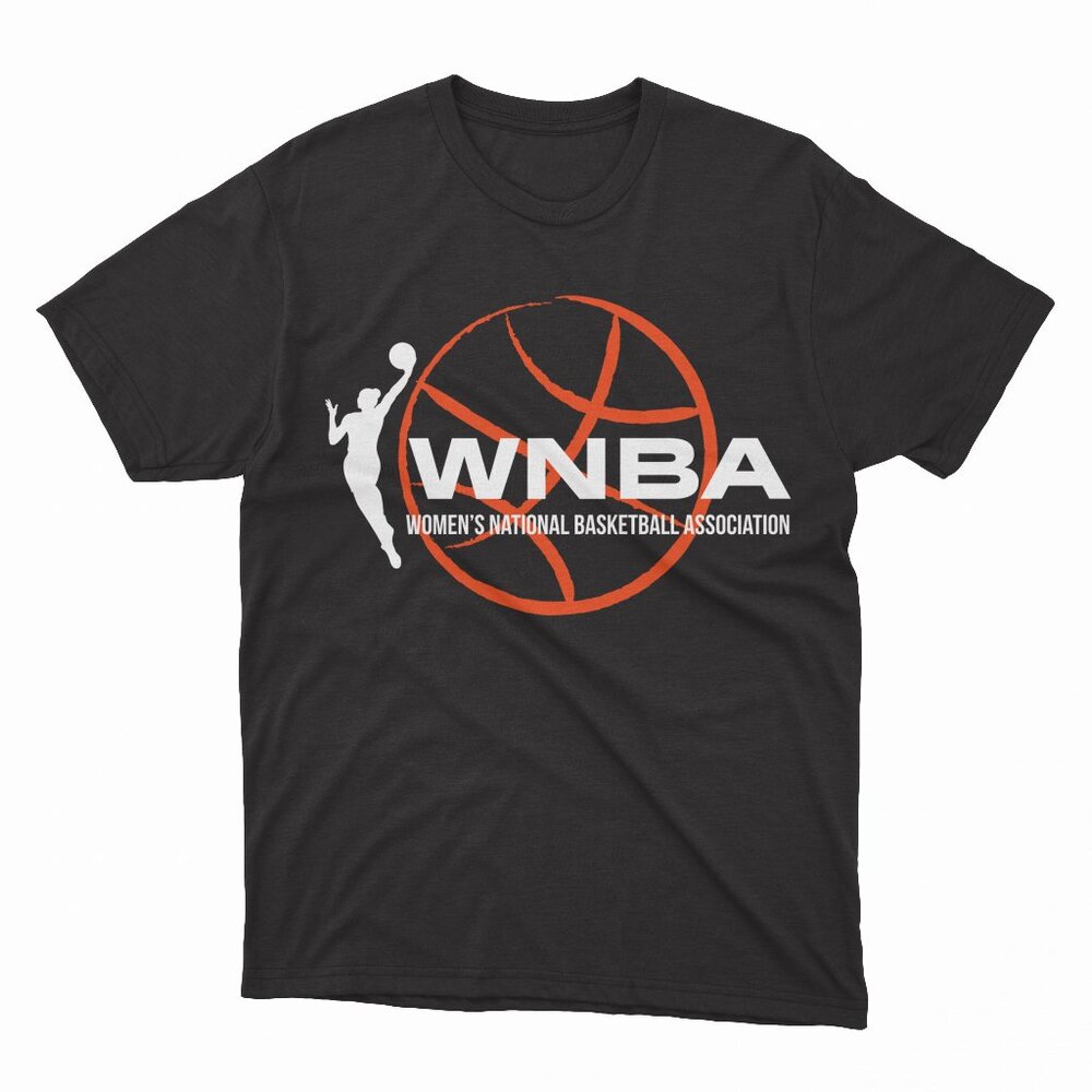 WNBA Play by Play Black T-Shirt